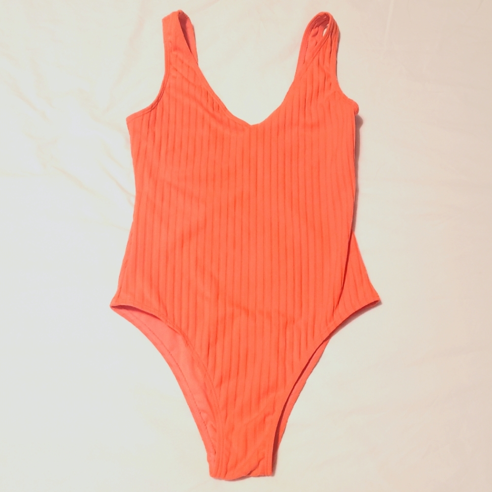 Hot pink one piece